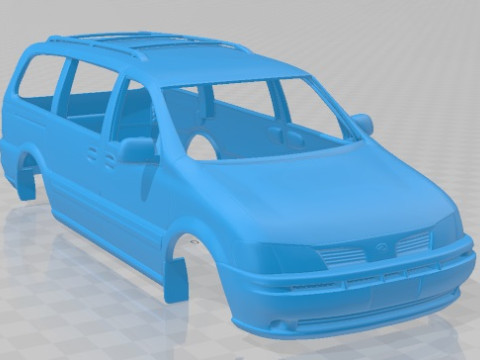 Oldsmobile Silhouette 2004 Printable Body Car Modelo de impresión 3D