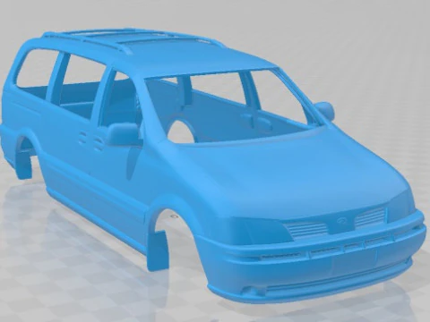 Oldsmobile Silhouette 2004 Printable Body Car 3D Print Model