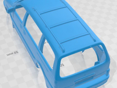 Oldsmobile Silhouette 2004 Printable Body Car 3D Print Model