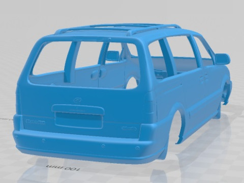 Oldsmobile Silhouette 2004 Printable Body Car Modelo de impresión 3D