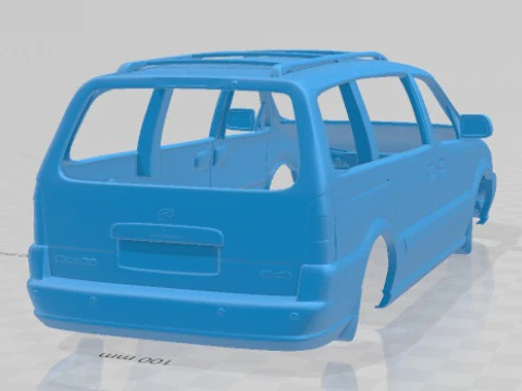 Oldsmobile Silhouette 2004 Printable Body Car 3D Print Model