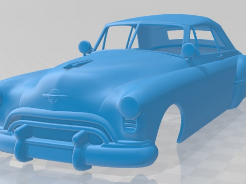 Oldsmobile 88 Futuramic Convertible 1949 Printable Body Car 3D Print Model