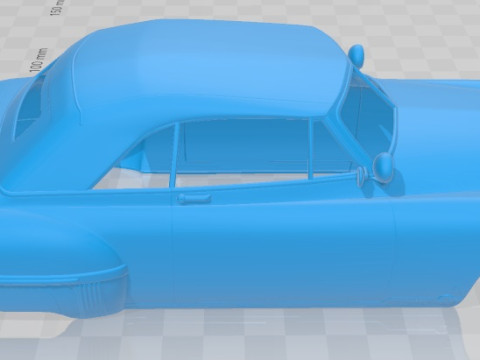 Oldsmobile 88 Futuramic Convertible 1949 Printable Body Car 3D Baskı Modeli