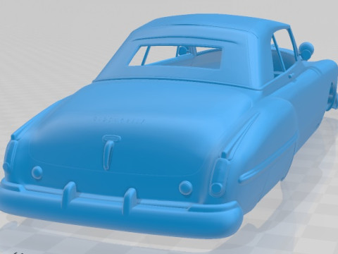 Oldsmobile 88 Futuramic Convertible 1949 Printable Body Car 3D Baskı Modeli