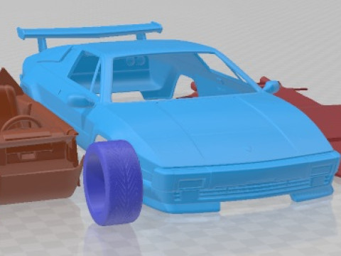 Jalpa 1981 Printable Car 3D Baskı Modeli