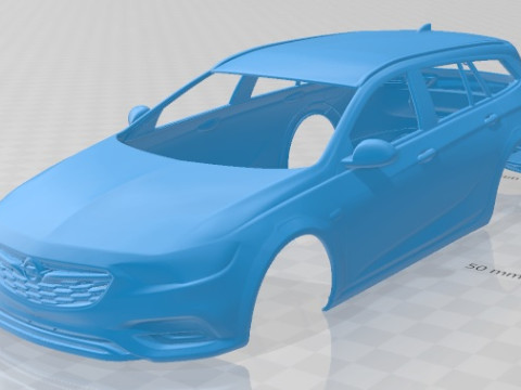 Opel Insignia Country 2017 Printable Body Car 3D Print Model