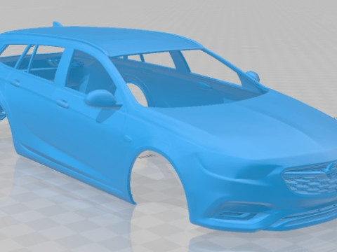 Opel Insignia Country 2017 Printable Body Car 3D Print Model