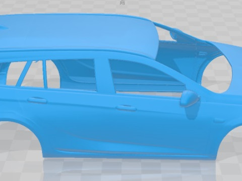 Opel Insignia Country 2017 Printable Body Car 3D Print Model