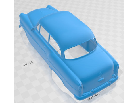 Opel Olympia Rekord 1956 Printable Body Car 3D प्रिंट मॉडल