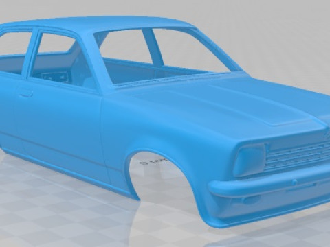 Opel Kadett City 1975 Printable Body Car 3D Принт Модель