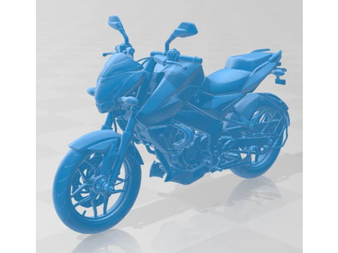 Bajaj Pulsar NS200 2018 Moto stampabile Modello di stampa 3D