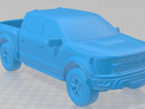 F-150 Raptor 2021 Printable Car 3D Print Model