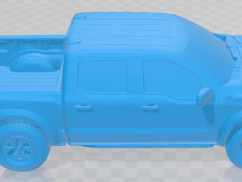 F-150 Raptor 2021 Printable Car 3D Print Model