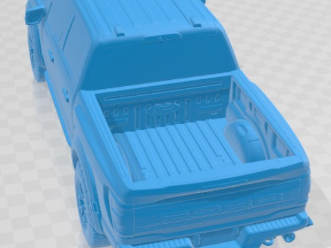 F-150 Raptor 2021 Printable Car 3D-Druckmodell