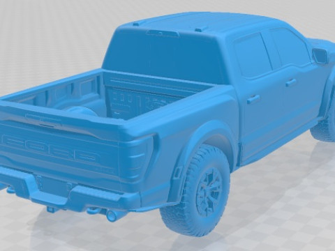 F-150 Raptor 2021 Printable Car 3D-Druckmodell