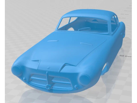 Pegaso Z 102 1954 Carrozzeria stampabile Modello di stampa 3D