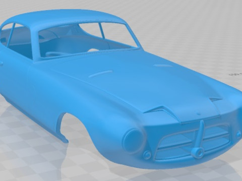 Pegaso Z 102 1954 Printable Body Car 3D-Druckmodell
