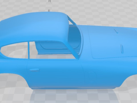 Pegaso Z 102 1954 Printable Body Car 3D-Druckmodell
