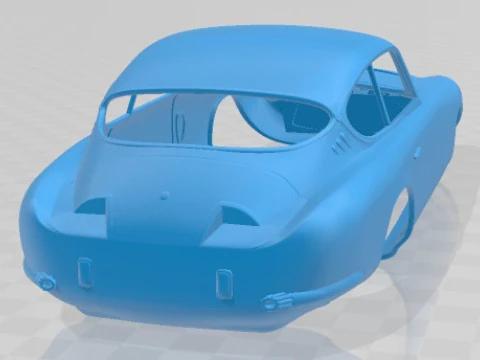 Pegaso Z 102 1954 Printable Body Car 3D Print Model