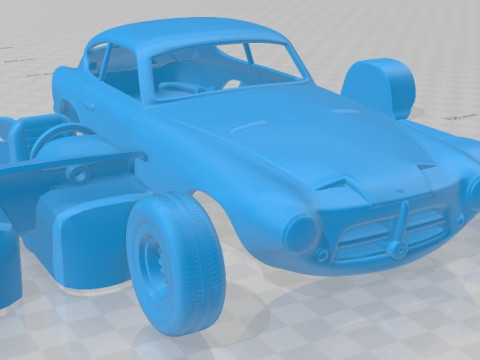Pegaso Z 102 1954 Printable Car Modelo de impresión 3D
