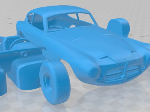 Pegaso Z 102 1954 Printable Car 3D Print Model