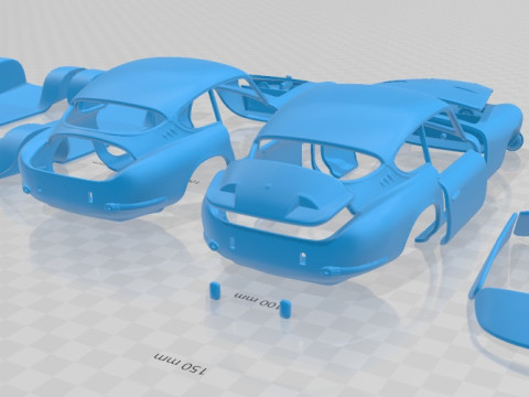 Pegaso Z 102 1954 Printable Car 3D Print Model