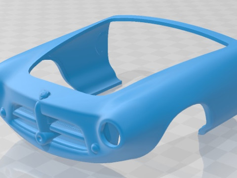 Pegaso Z 102 1954 Printable Car 3D Print Model