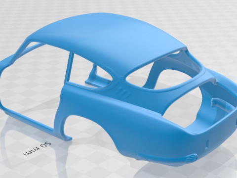 Pegaso Z 102 1954 Printable Car 3D Print Model