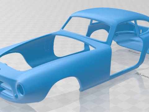 Pegaso Z 102 1954 Printable Car 3D Print Model