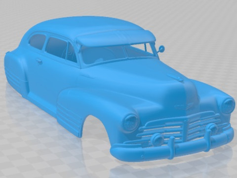 Chevrolet Fleetline Aerosedan 1948 Printable Body Car 3D-Druckmodell
