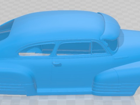 Chevrolet Fleetline Aerosedan 1948 Printable Body Car 3D-Druckmodell