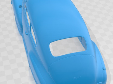 Chevrolet Fleetline Aerosedan 1948 Printable Body Car 3D-Druckmodell