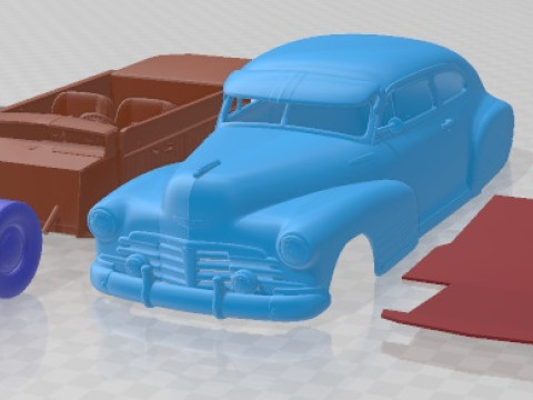 Chevrolet Fleetline Aerosedan 1948 Printable Car 3D Print Model