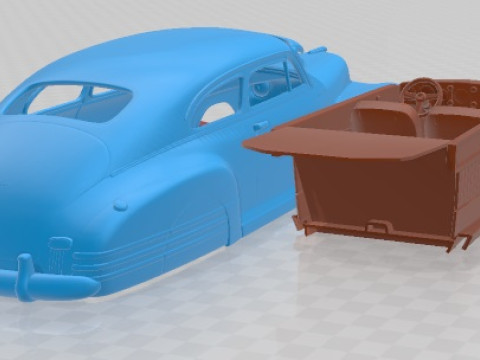 Chevrolet Fleetline Aerosedan 1948 Printable Car 3D Принт Модель