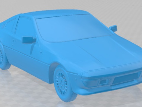 Talbot Matra Murena 1981 Printable Car 3D Print Model