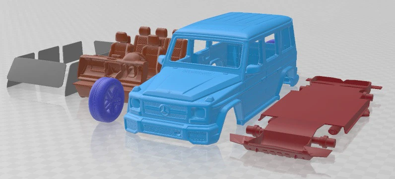 Mercedes Benz G65 AMG 2016 Printable Car 3D Print Model .c4d .max .obj .3ds .fbx .stl .blend
