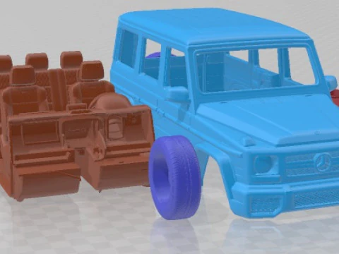 Mercedes Benz G65 AMG 2016 Printable Car 3D Print Model
