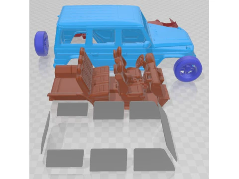 Mercedes Benz G65 AMG 2016 Printable Car 3D Print Model