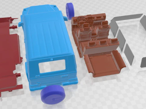 Mercedes Benz G65 AMG 2016 Printable Car 3D Print Model