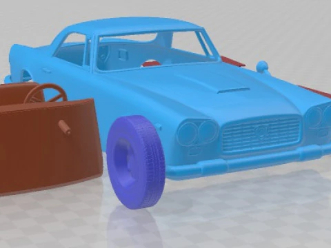Lancia Flaminia GT 3C 1963 Printable Car 3D Print Model