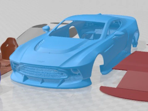 Aston Martin Victor 2022 Printable Car 3D Print Model