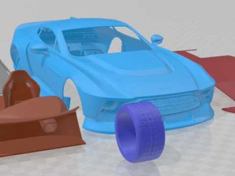 Aston Martin Victor 2022 Printable Car 3D Print Model