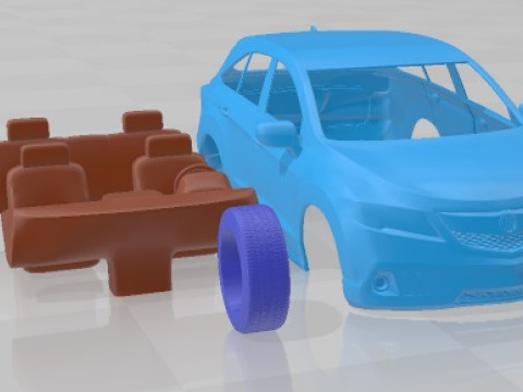 Acura RDX 2013 Printable Car Model do druku 3D