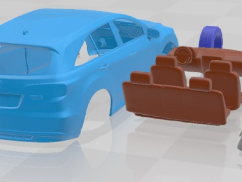 Acura RDX 2013 Printable Car Model do druku 3D