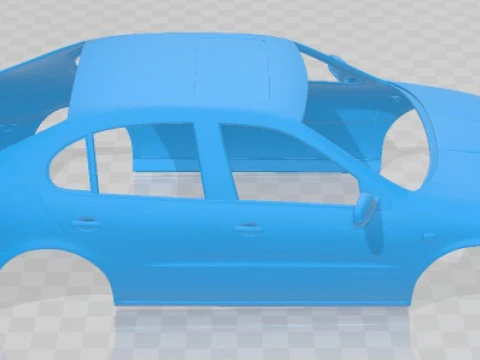 Seat Toledo 1999 Printable Body Car 3D Print Model
