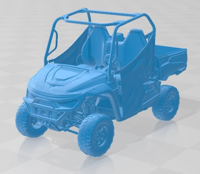 Mahindra Retriever 1000 Printable Modelo de Impressão 3D .c4d .max .obj .3ds .fbx .stl .blend 