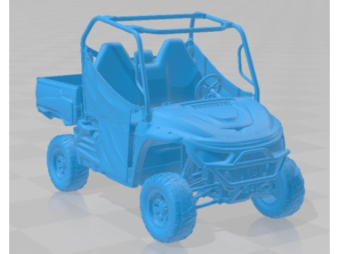 Mahindra Retriever 1000 Printable Modelo de Impressão 3D