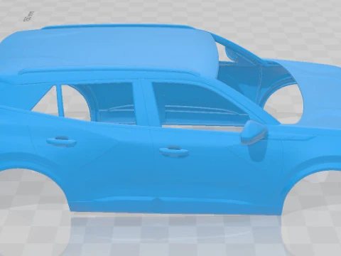 Peugeot 2008 GT 2020 Printable Body Car 3D Print Model