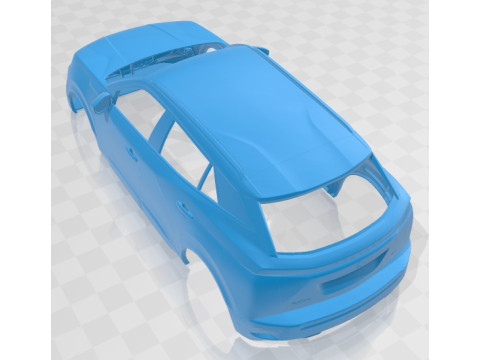 Peugeot 2008 GT 2020 Printable Body Car 3Dプリントモデル