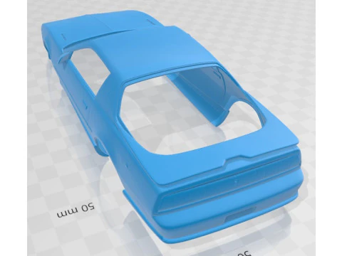 Pontiac Firebird Trans Am GTA 1991 Printable Body Car 3D Print Model